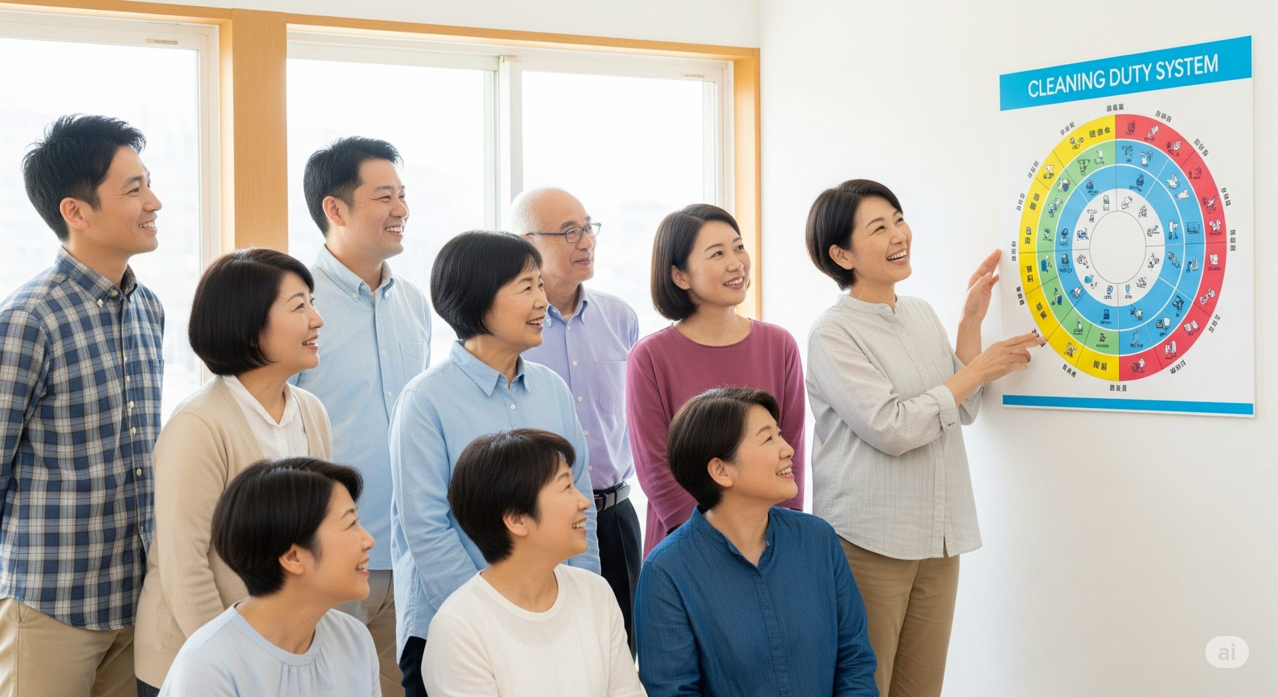 ずっと続く掃除当番表｜円滑に「回る」ための作り方とコツ