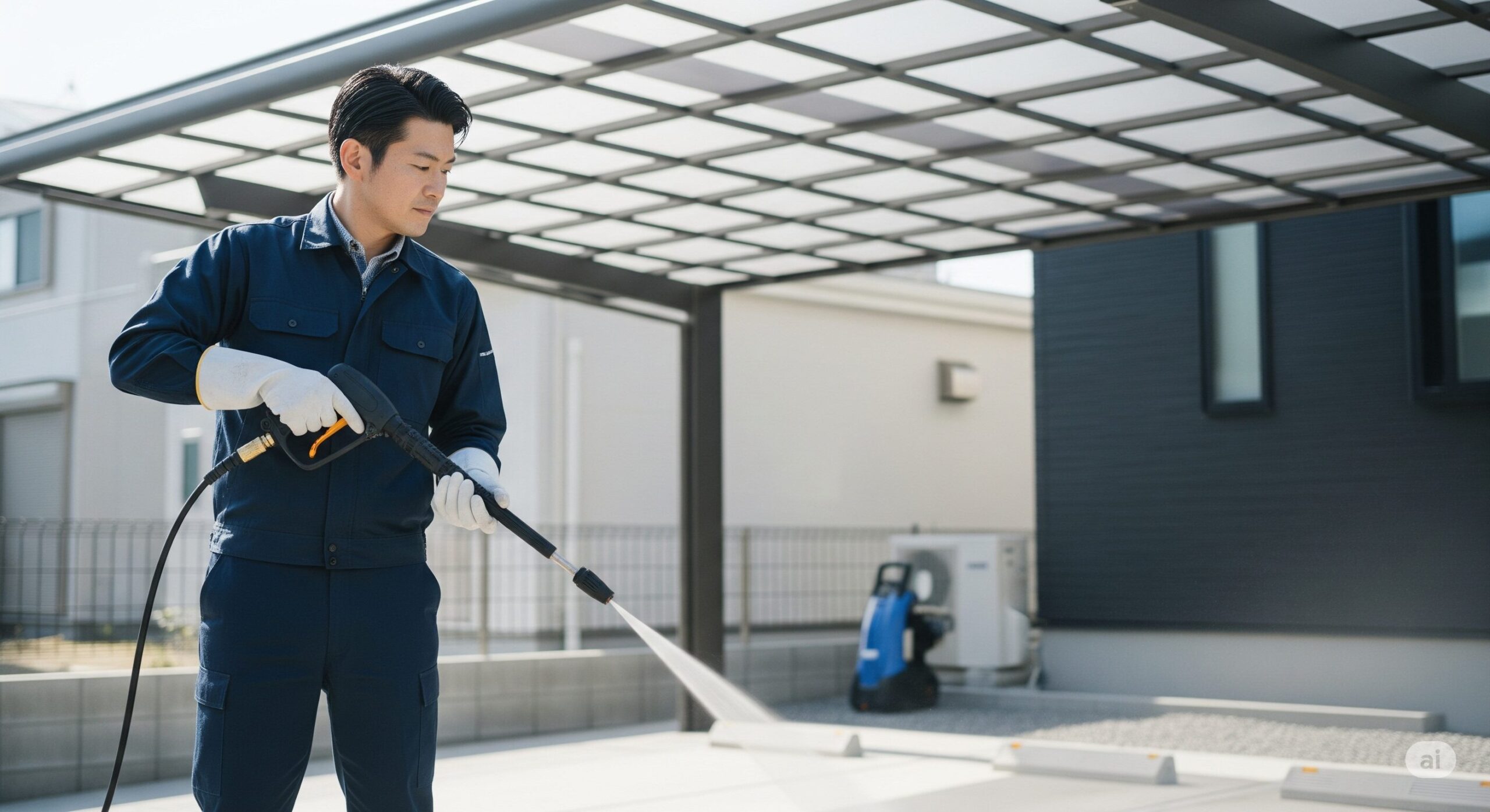 安全なカーポート掃除と業者依頼の検討