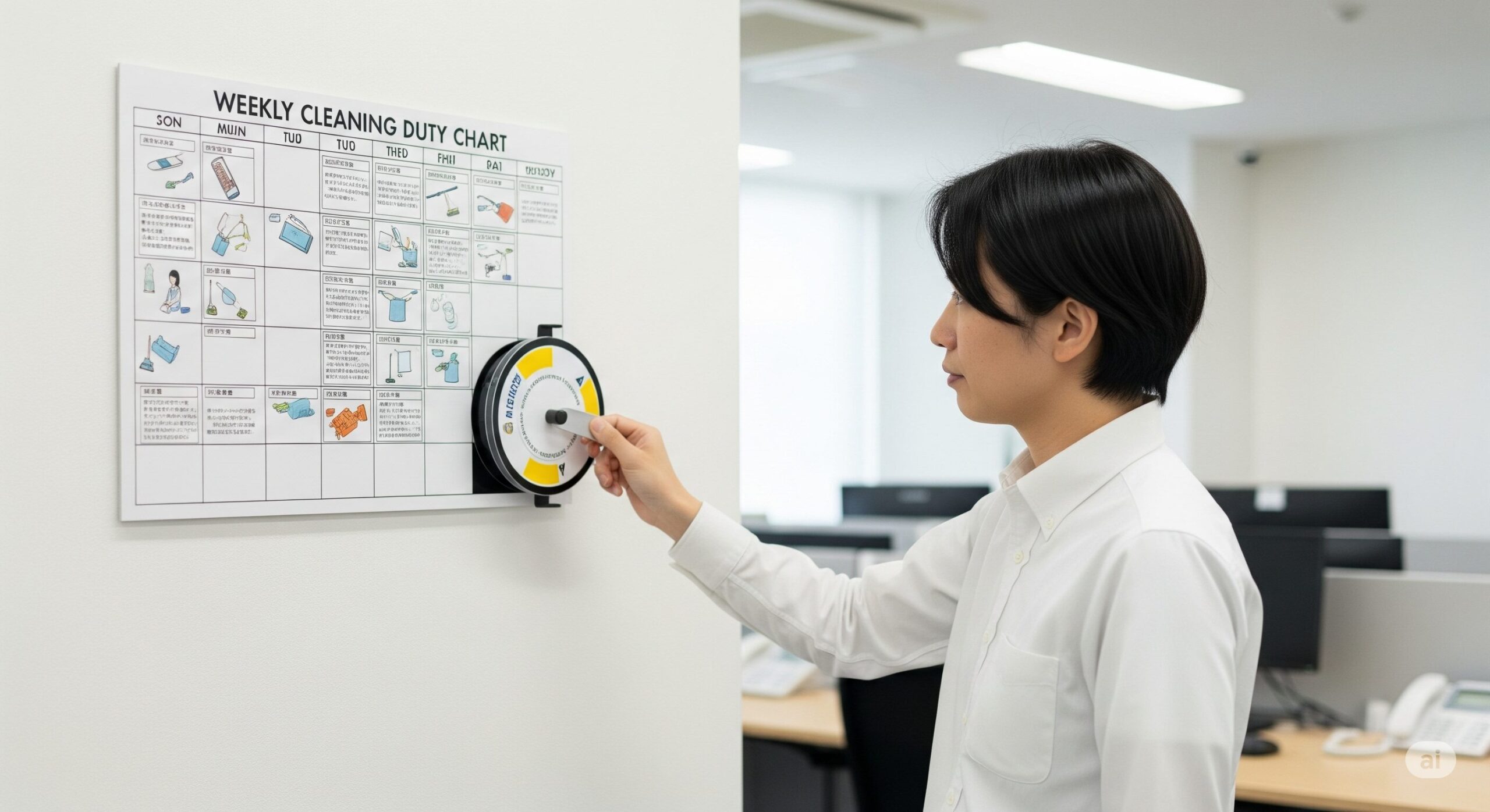 週替わりで担当を変えるスムーズな運用法