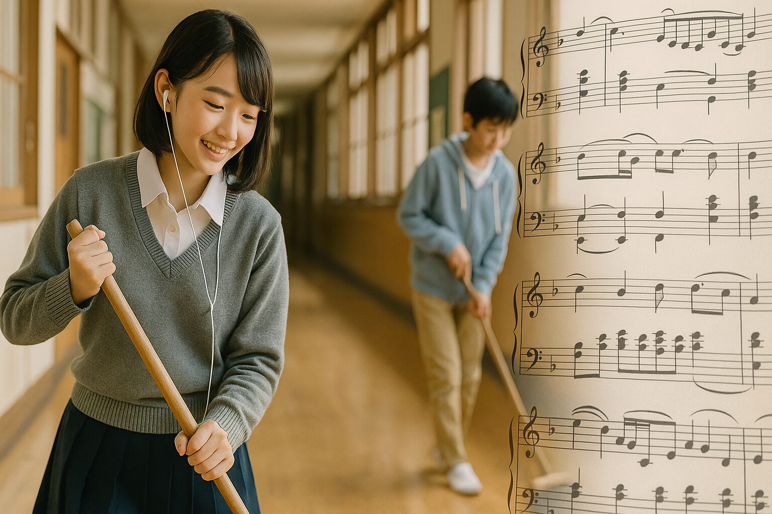 学校の掃除音楽｜小中学校で流れる曲の謎と効果を解説