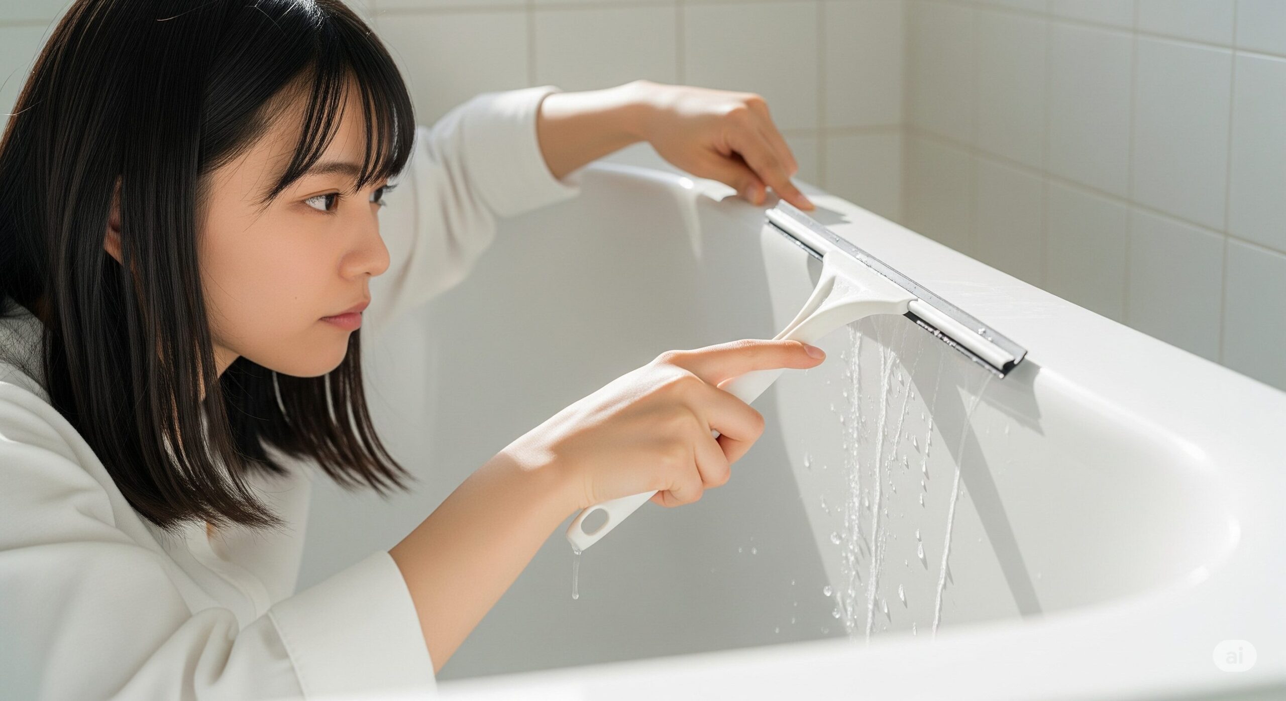 浴槽を水洗いだけで済ませる注意点