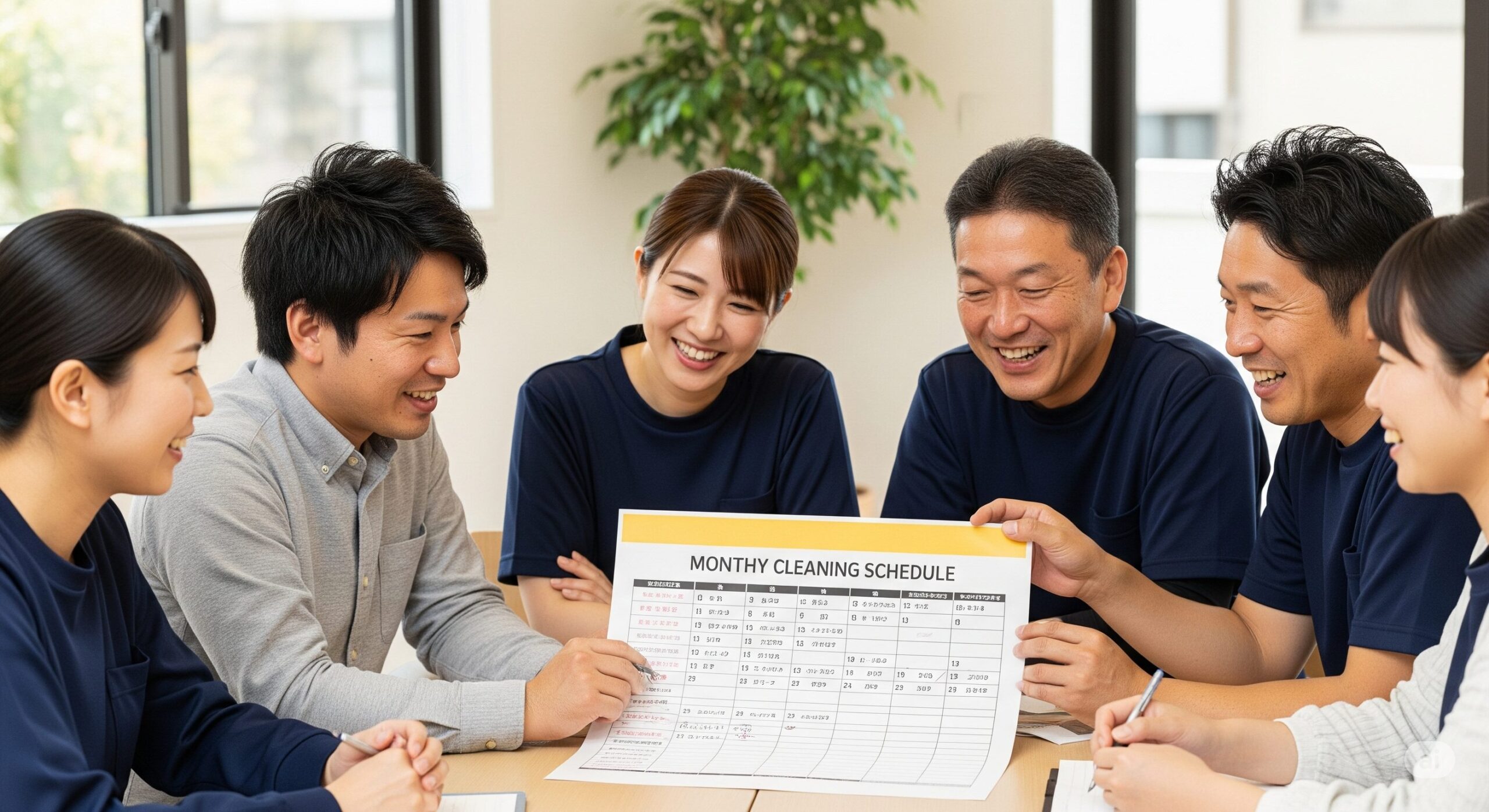 月に一度は見直したい公平な役割分担