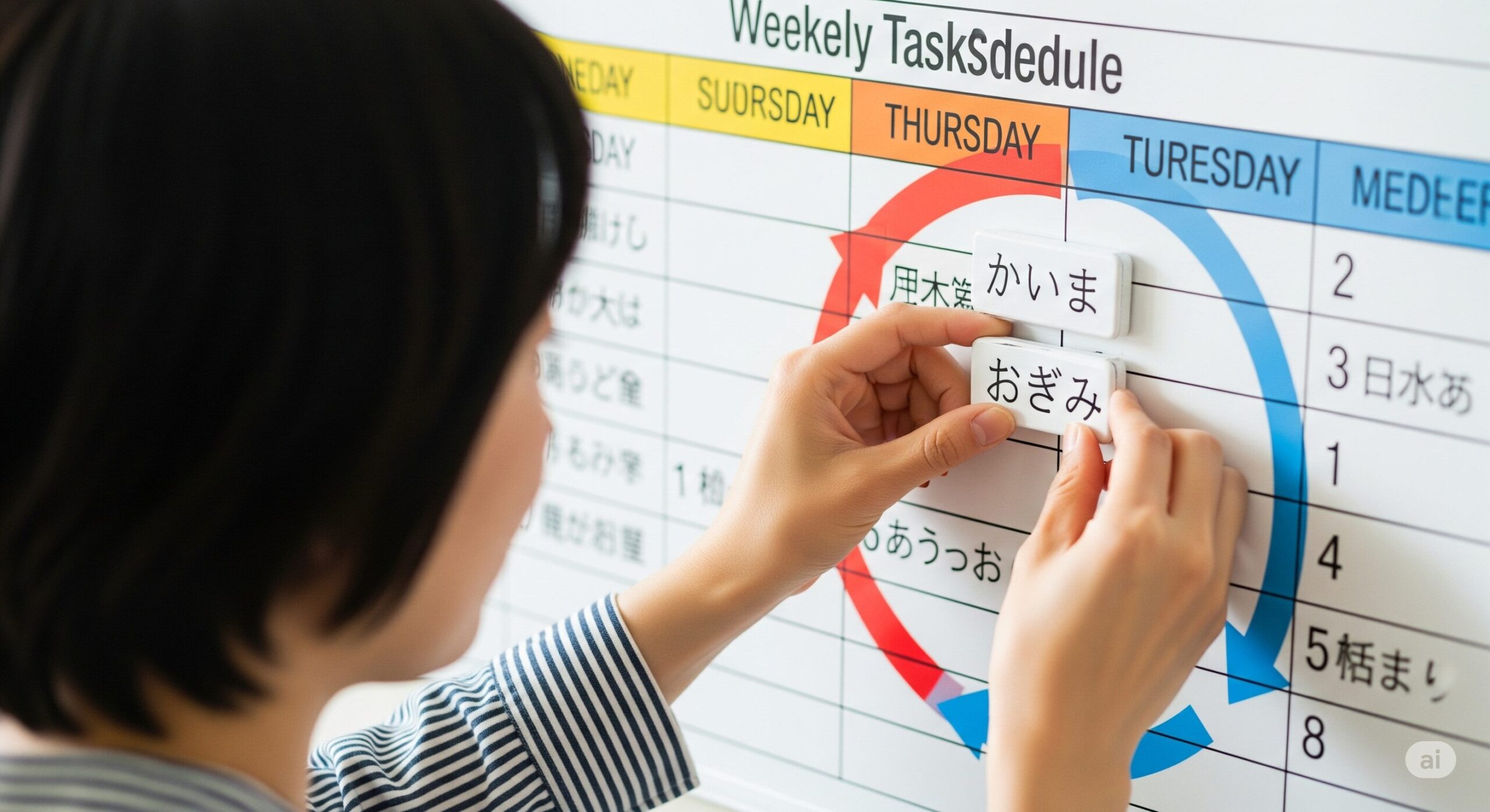 週単位で回すスムーズなローテーション法