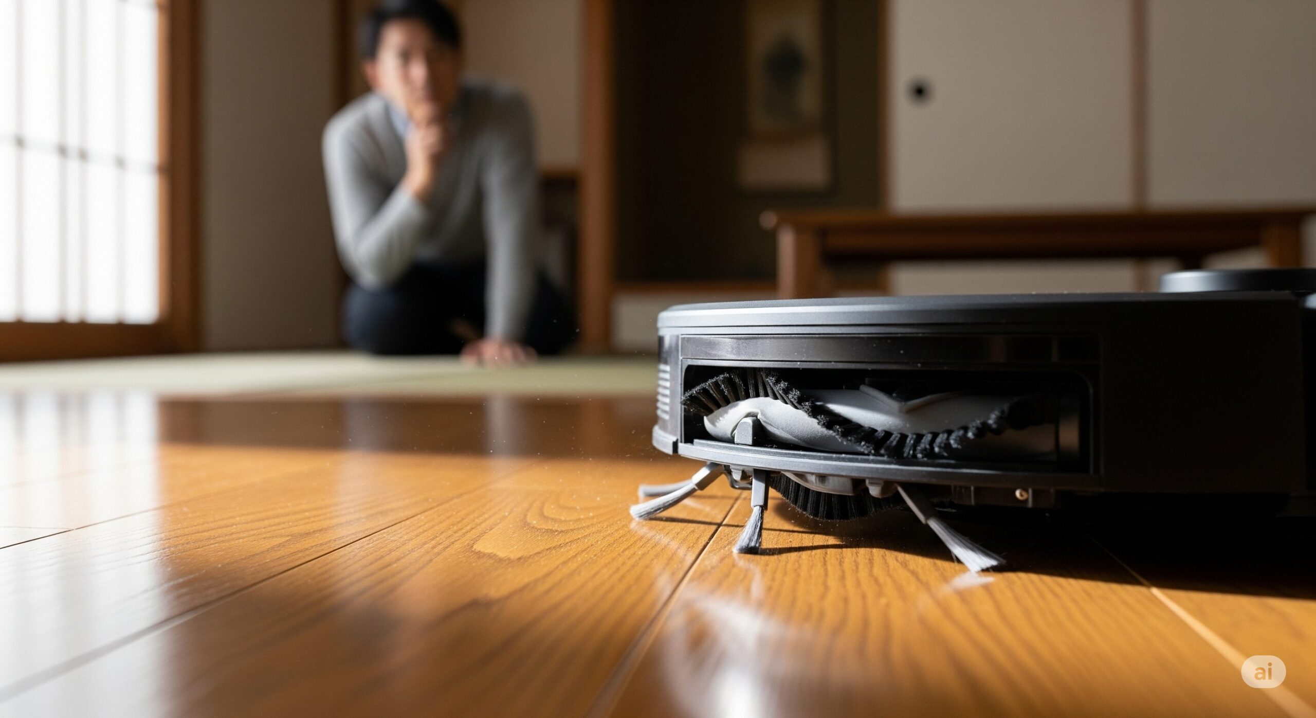 ルンバで無垢床は傷つく？相性を徹底検証