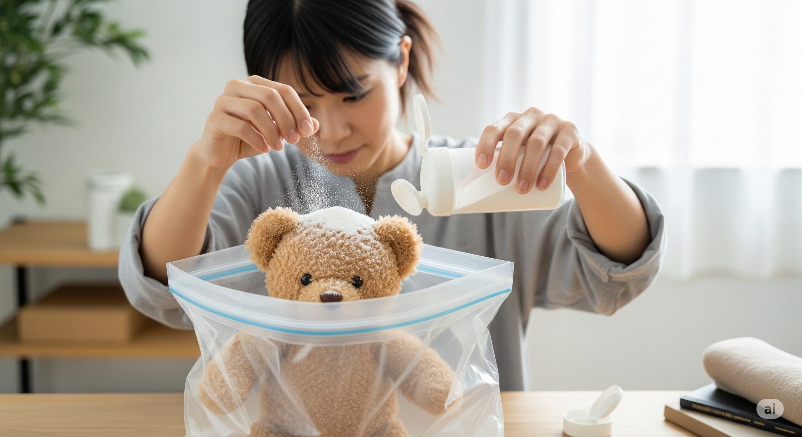 水が使えない場合のドライクリーニング方法